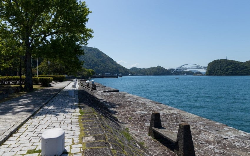 世界文化遺産・三角西港（宇城市）